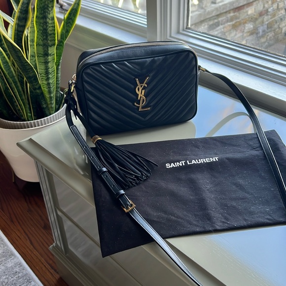 Yves Saint Laurent Handbags - YSL Lou Leather Camera Bag